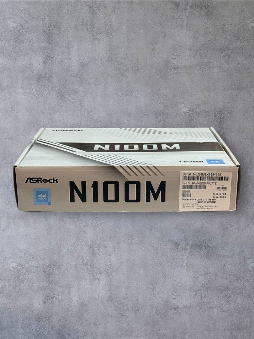 【超美品】ASRock N100M Micro ATX CPU N100搭載