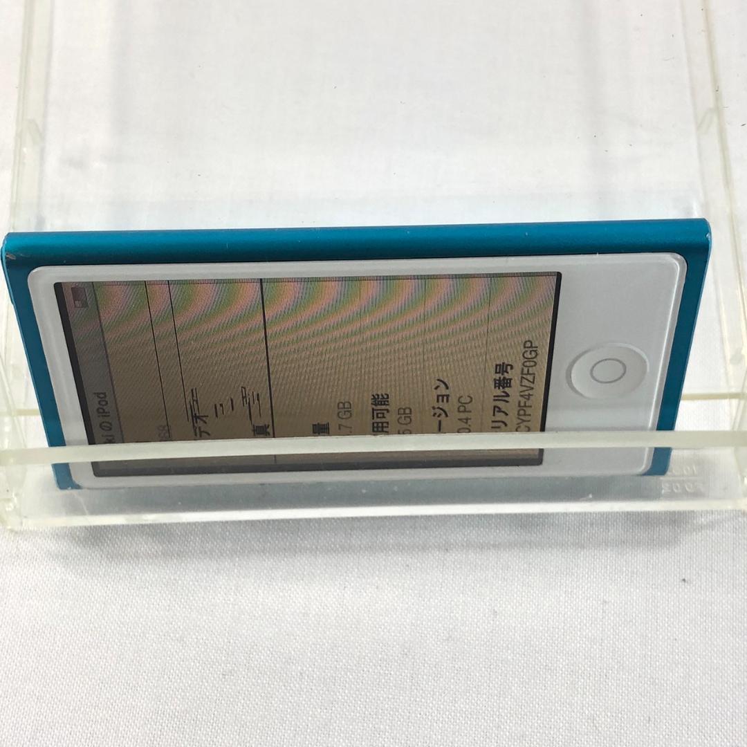 Apple iPod nano 第7世代 16G 動作確認済　ブルー