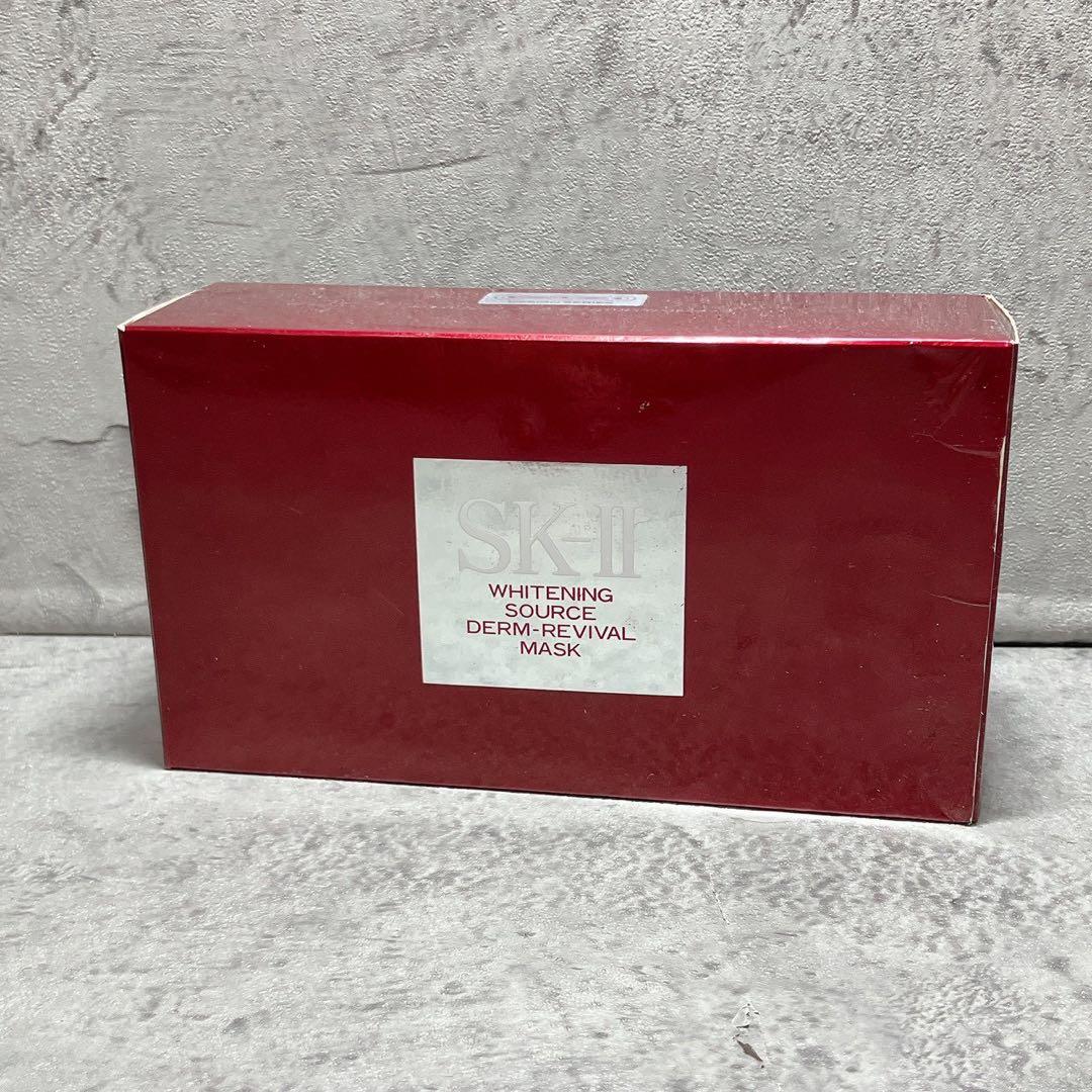 新品 SK-II ホワイトニングソースダームリバイバルマスク6枚 1箱