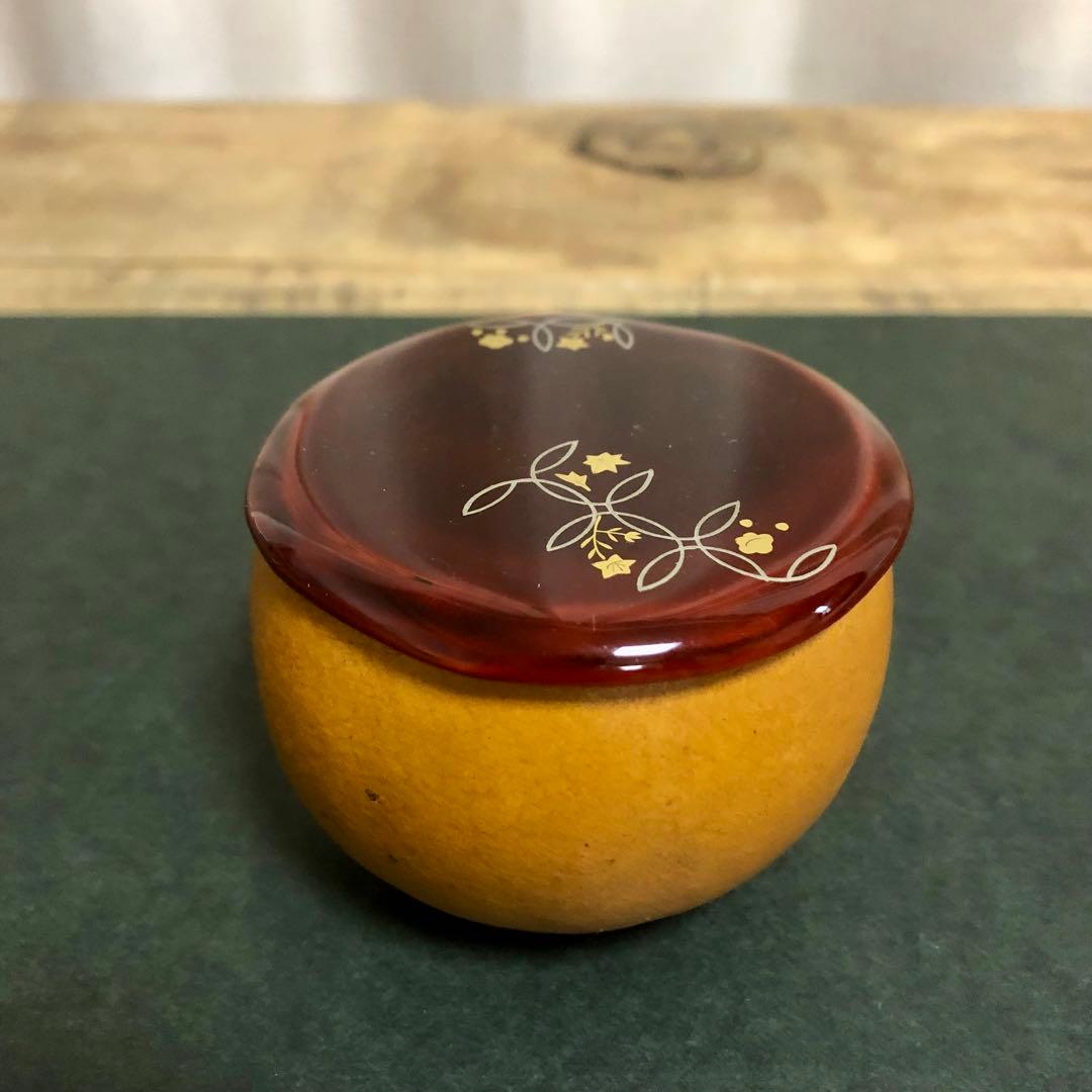 中村湖彩 七宝蒔絵瓢茶器 共箱 茶道具