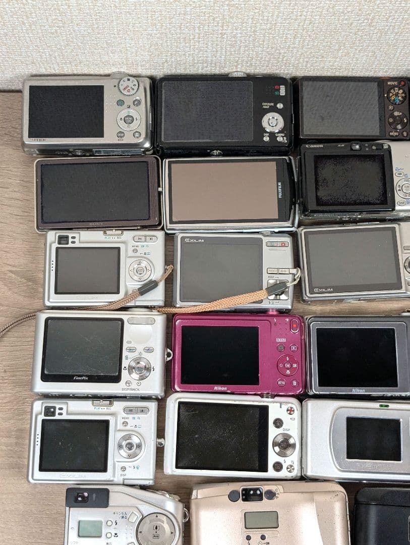 【ジャンク品】コンパクトデジタルカメラ＆フィルムカメラ 23台セット