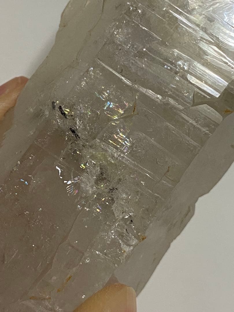 天然石　ヒマラヤ水晶　水晶　ダブルポイント　両剣水晶　カテドラル　ポイント　原石