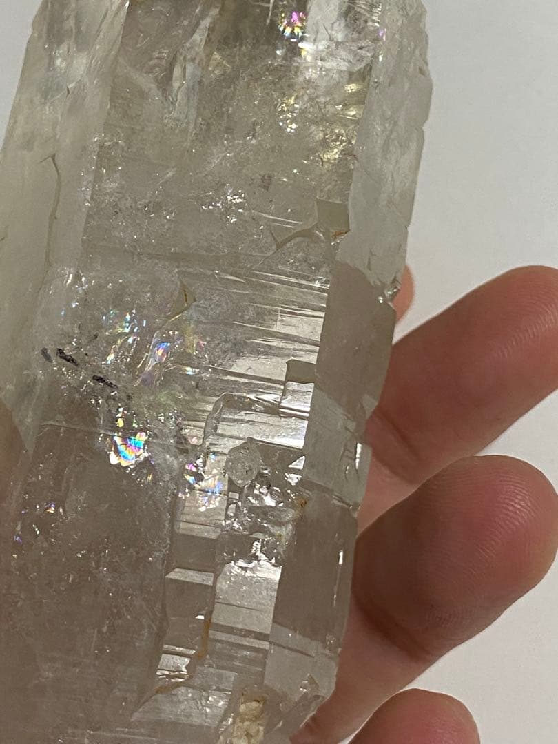 天然石　ヒマラヤ水晶　水晶　ダブルポイント　両剣水晶　カテドラル　ポイント　原石
