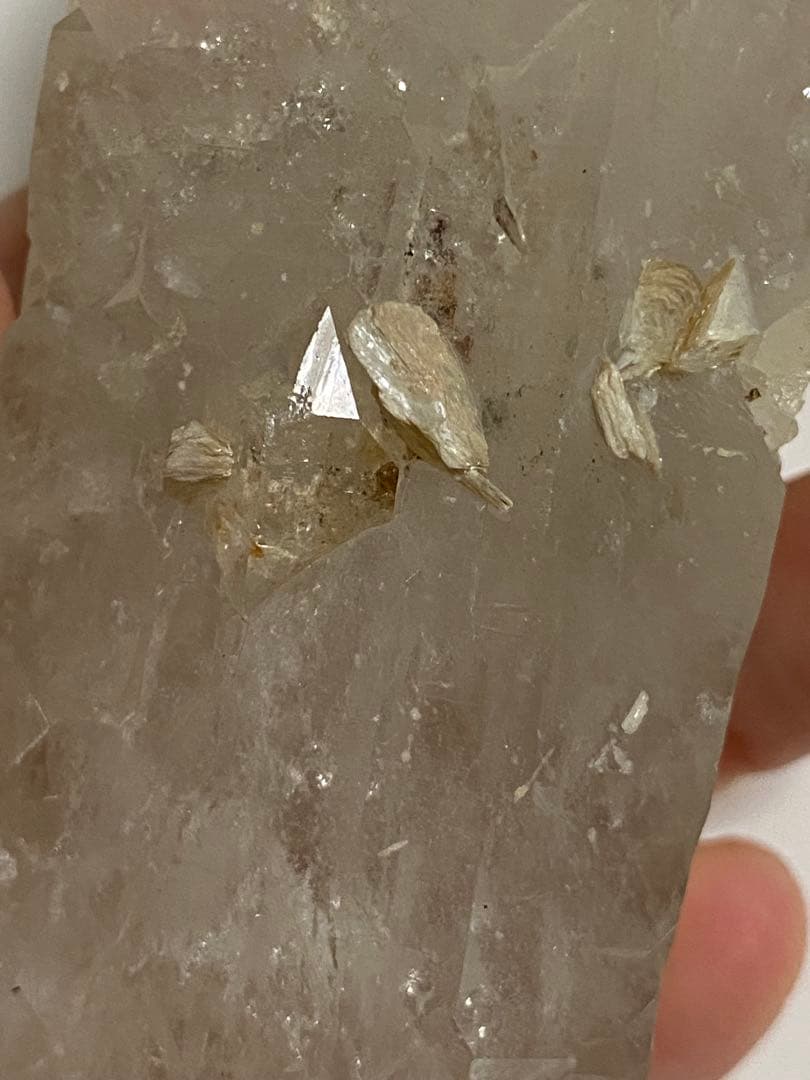 天然石　ヒマラヤ水晶　水晶　ダブルポイント　両剣水晶　カテドラル　ポイント　原石