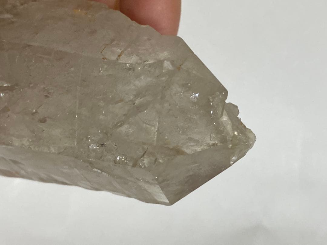 天然石　ヒマラヤ水晶　水晶　ダブルポイント　両剣水晶　カテドラル　ポイント　原石