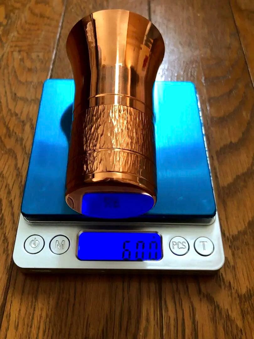 純銅 テクスチャー仕上げ 盃 約9.5cm no.2