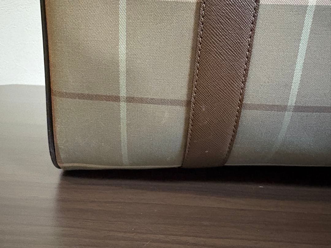 Burberrys バーバリーズ ミニボストンバッグ ヴィンテージ　玉虫色