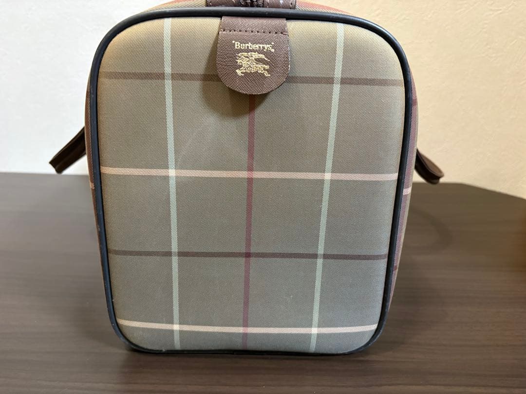 Burberrys バーバリーズ ミニボストンバッグ ヴィンテージ　玉虫色