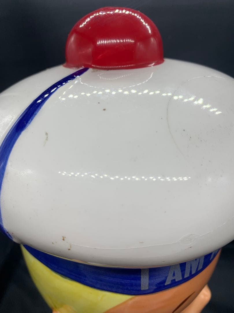 内藤ルネ　水兵　大　貯金箱　陶器