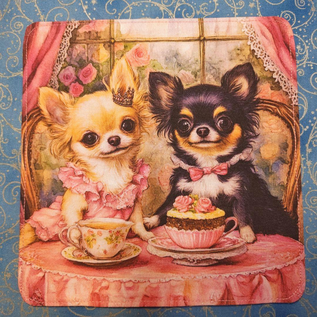 ななちゃん　ハンカチ　チワワちゃん柄　20枚