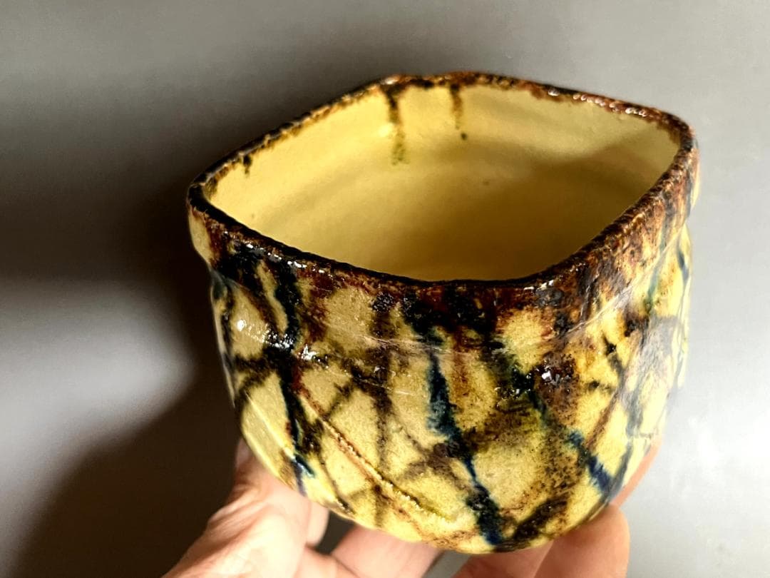 火入れ■和楽 幾何学模様 線文 火器 灰器 お茶道具 古美術 時代物 骨董品■