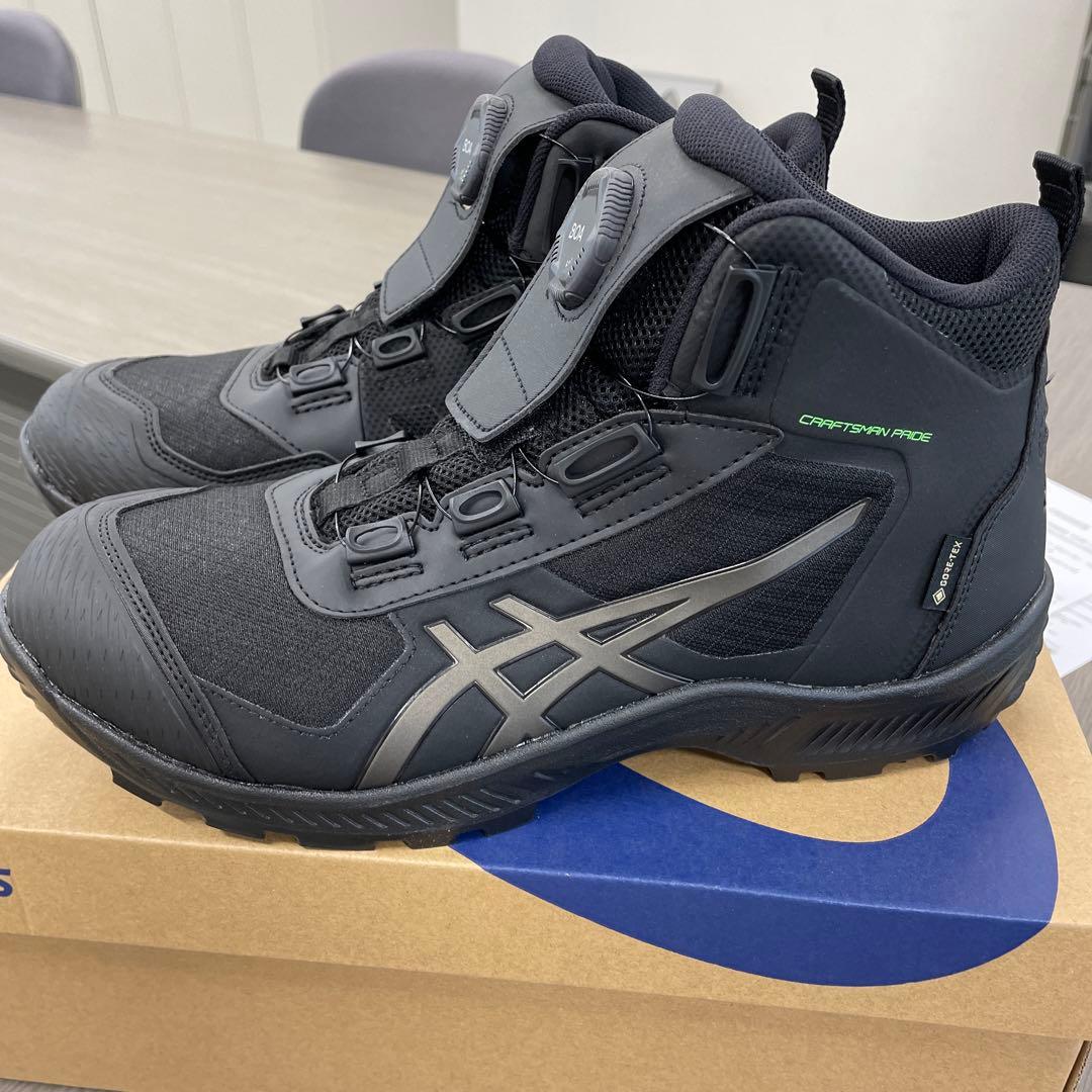 アシックス安全靴28cm BOAゴアテックスハイカットCP604 GーTX