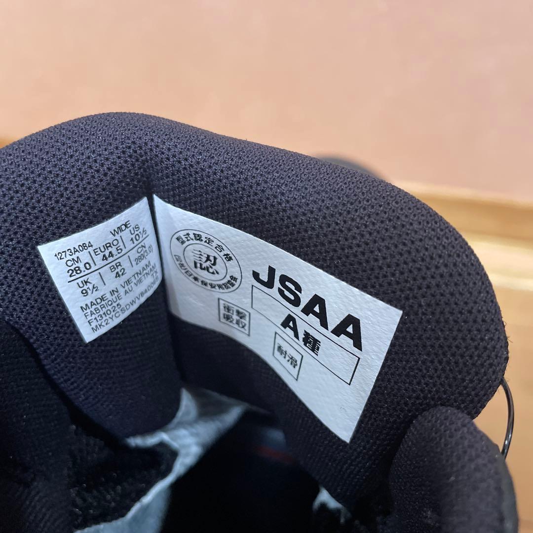 アシックス安全靴28cm BOAゴアテックスハイカットCP604 GーTX