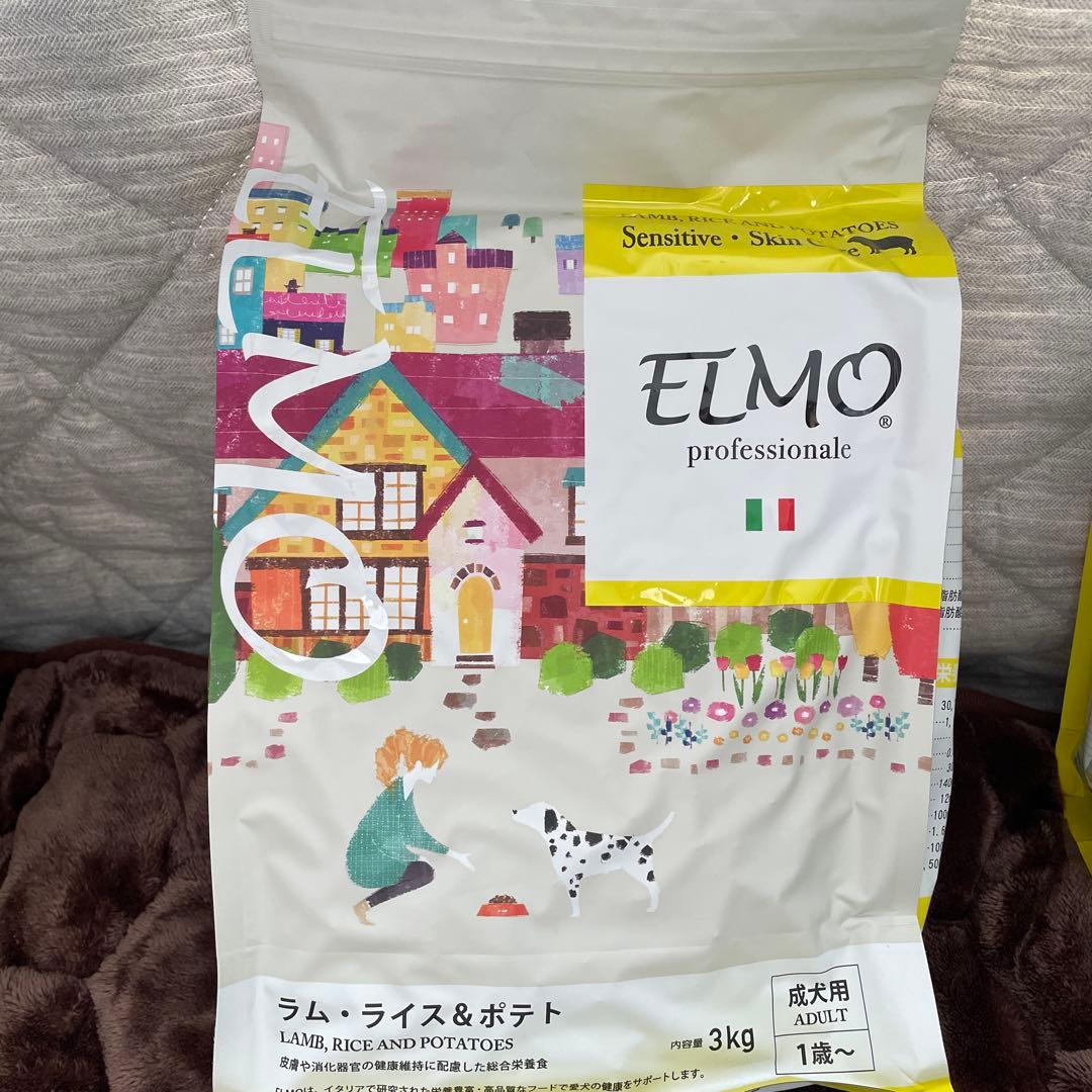 ELMOラム・ライス&ポテト3kg×1袋＋800g×3袋