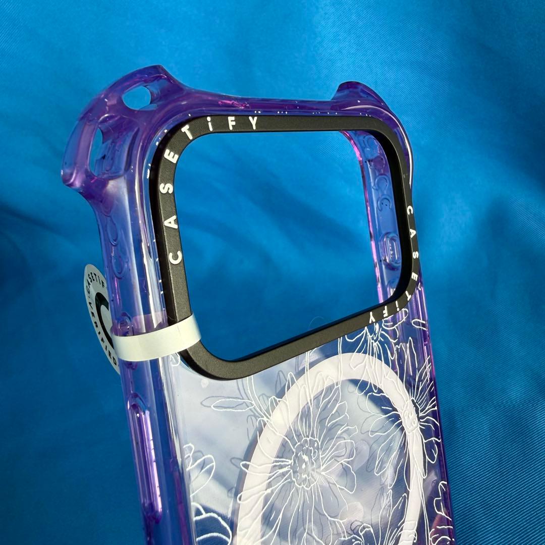 新品未使用 CASETIFY iPhone17pro バウンスケース パープル