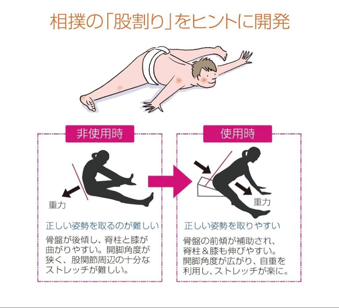 サンテプラス　フレックスクッション　ヨガ　ストレッチ