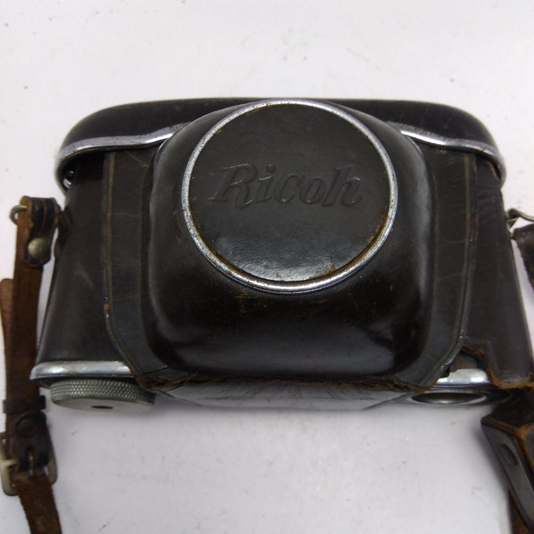 リコー35デラックス Ricoh 35 Deluxe ピストルレバー ケース付