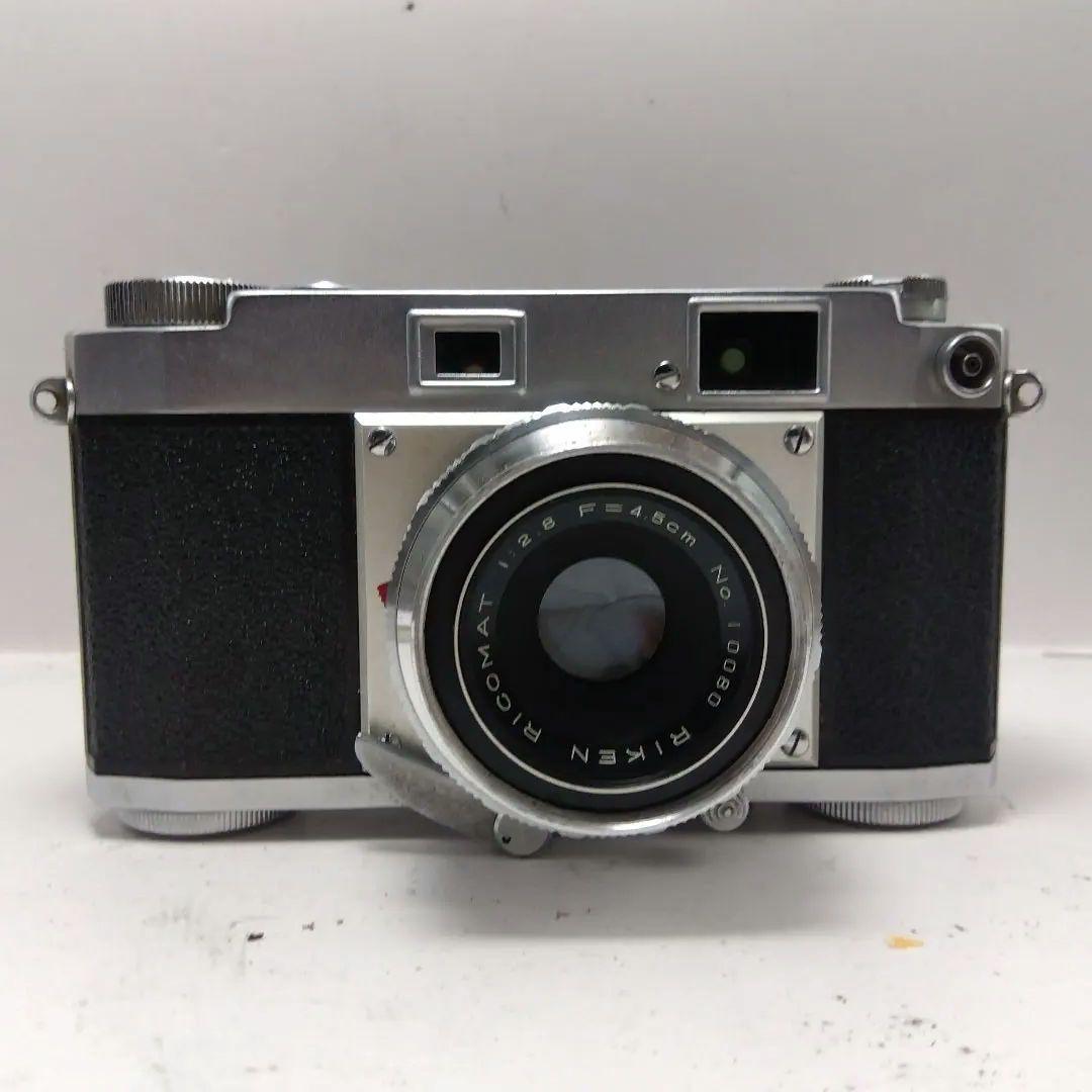 リコー35デラックス Ricoh 35 Deluxe ピストルレバー ケース付