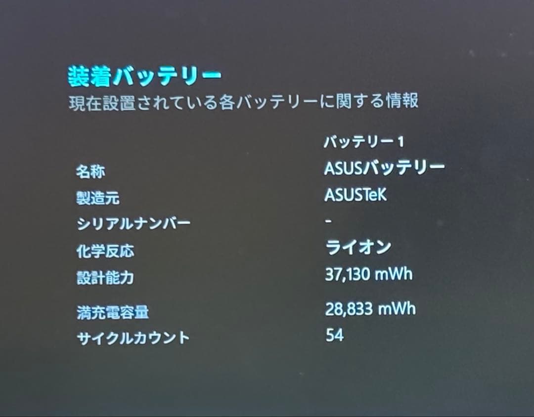 【美品】ASUS VivoBook X415JA ノートパソコン 14インチ