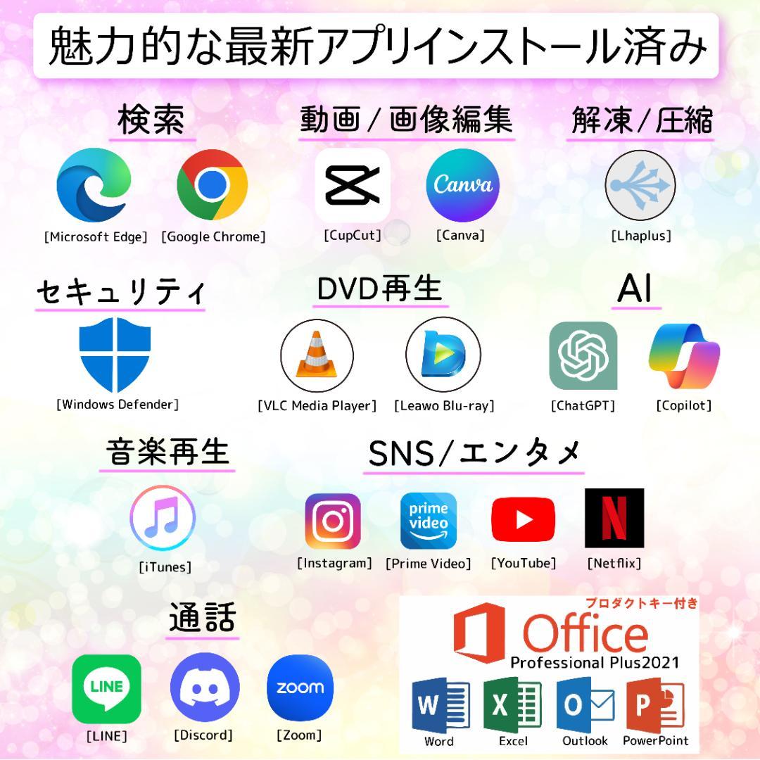 富士通 第8世代 i7 新品SSD1T＋HDD1T メモリ16G ノートパソコン
