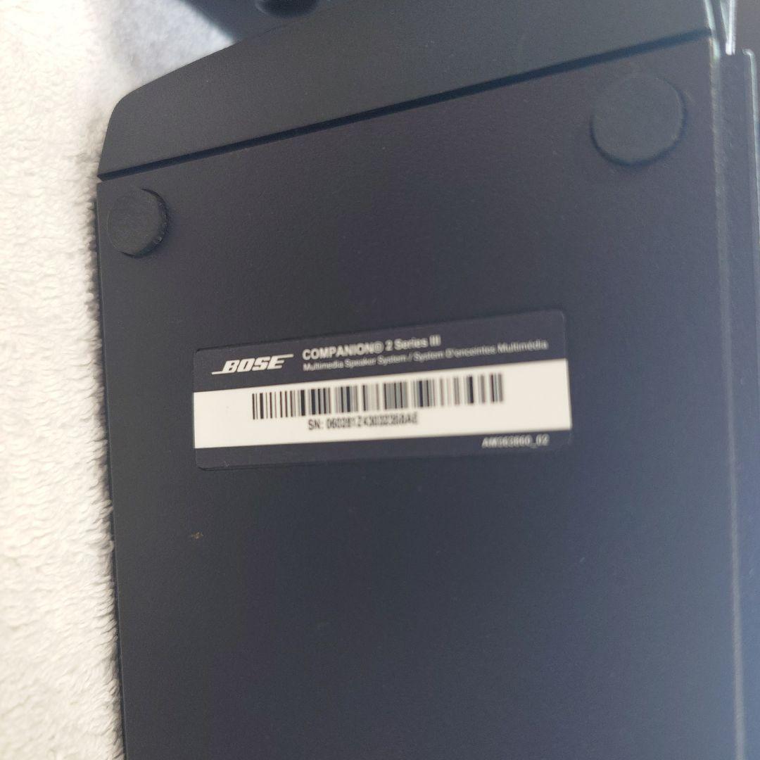 Bose Companion 2 Series III PCスピーカー　ボーズ