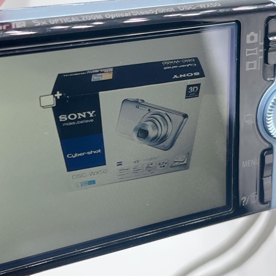 極美品 動作確認済み SONY DSC-WX50 ブルー