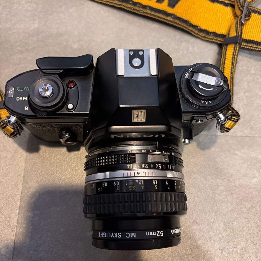 [五十0522X] Nikon EM カメラニコン50mm 1:1.4