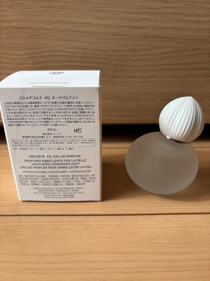 ＡＱ　オードパルファン　30ml