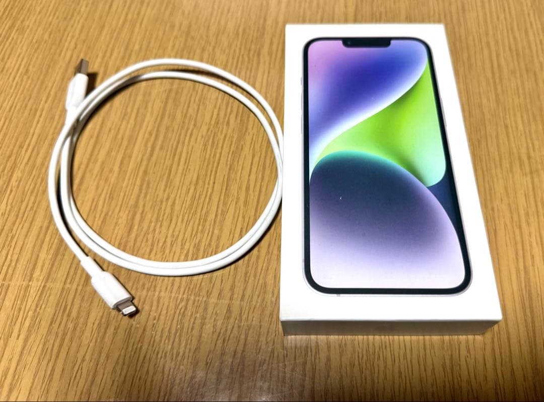 iphone14 128GB SIMフリー パープル