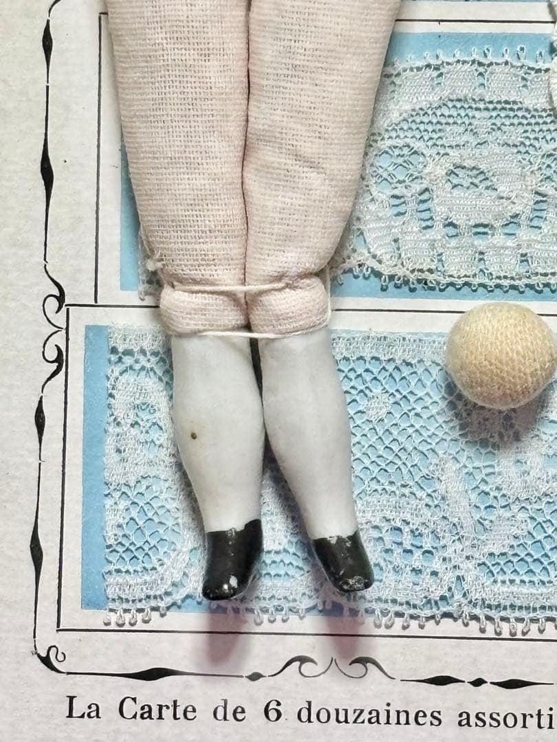 アンティーク　パリアンドールのプレゼンテーションカード　ミニョネット②