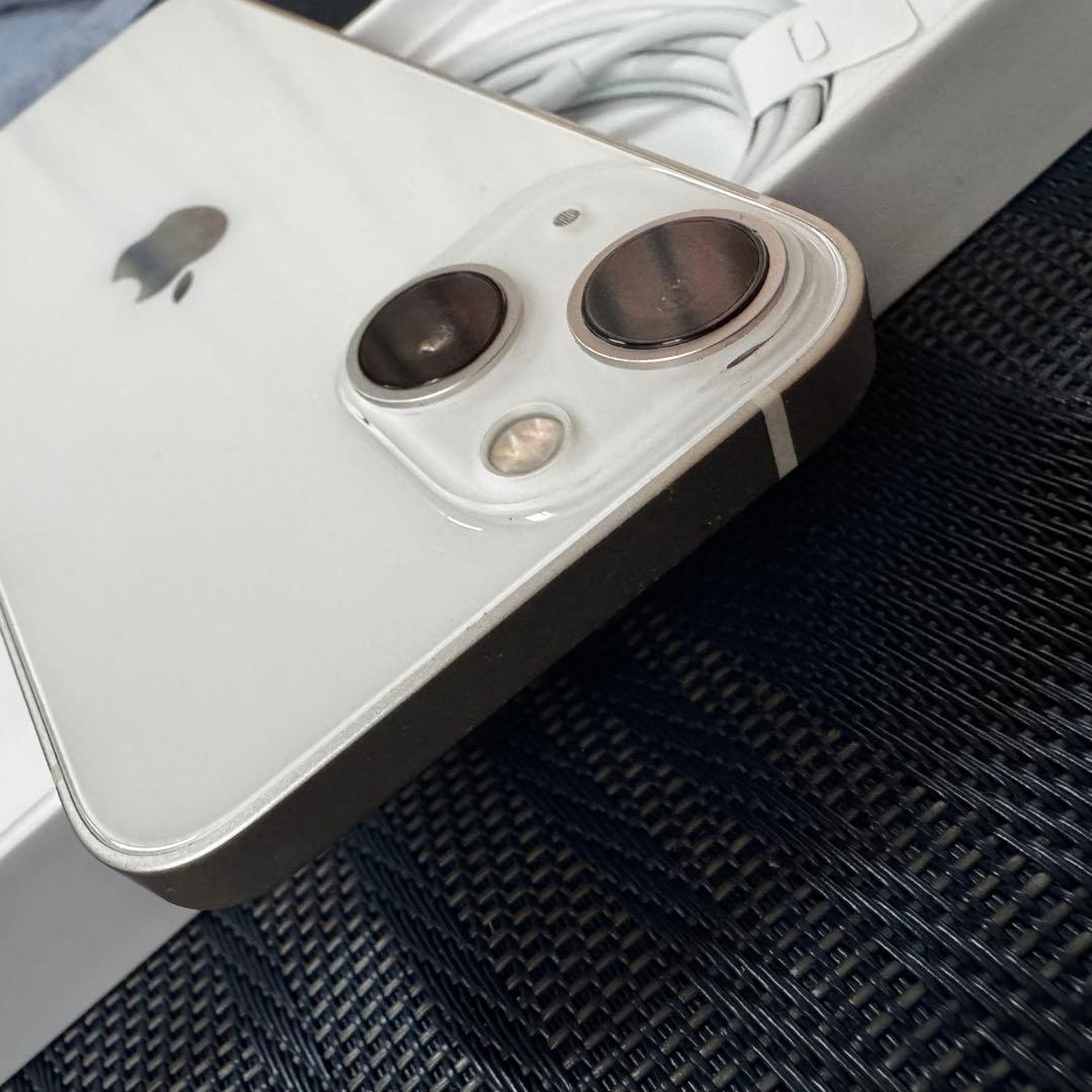 【美品】iPhone 13 mini 128GB スターライト SIMフリー