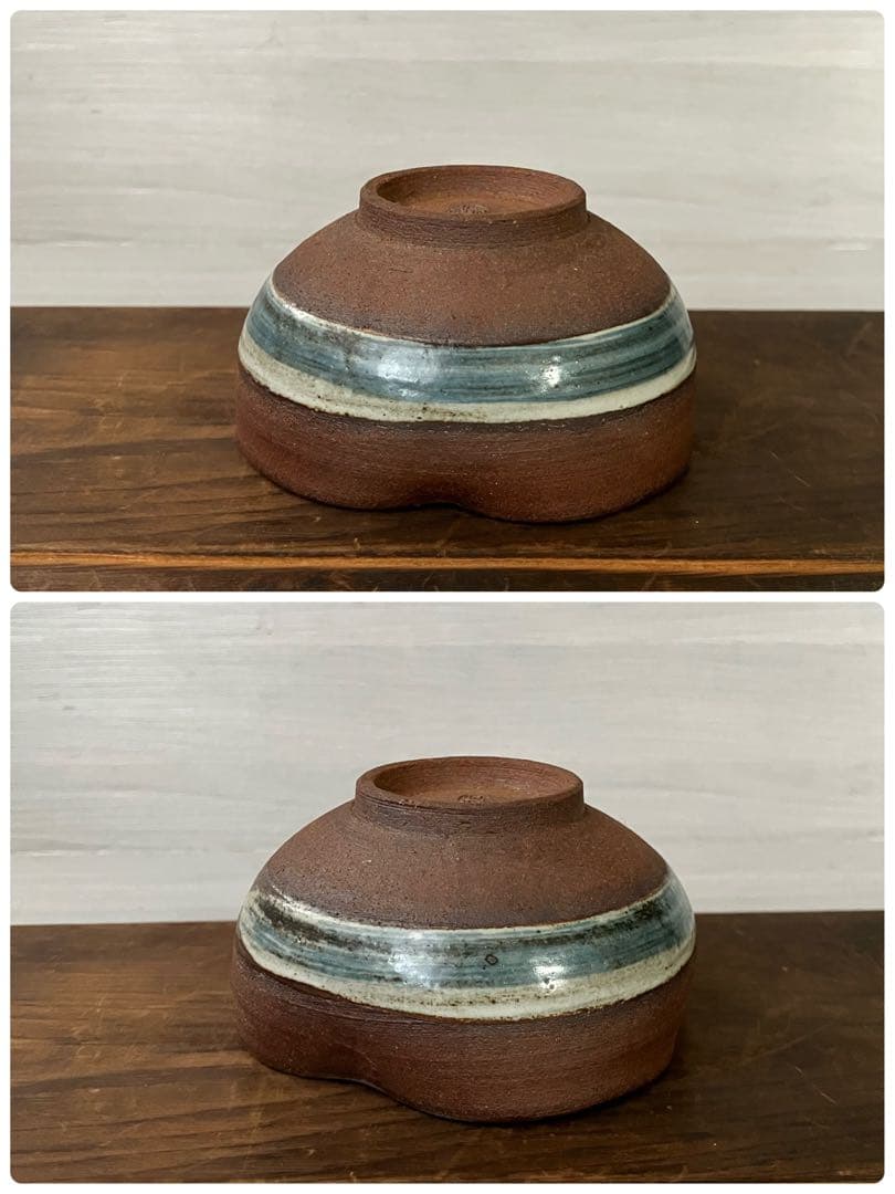 宝瓶＆湯冷しセット　絞り出し急須　茶器　茶道具　煎茶道具　刷毛目
