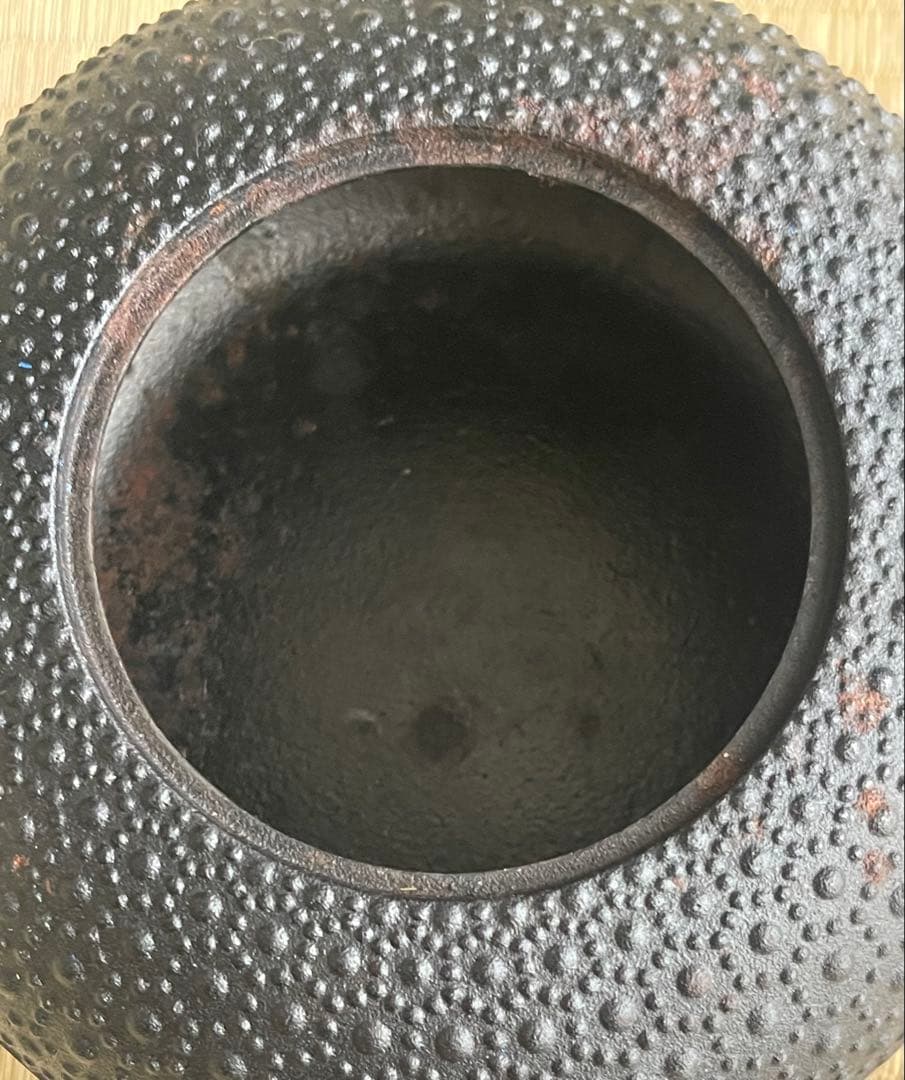 南部鉄器　鉄瓶　IH可能　未使用　ホーローなし
