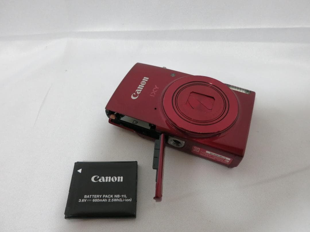 コンパクトデジタルカメラ Canon IXY 190 レッド