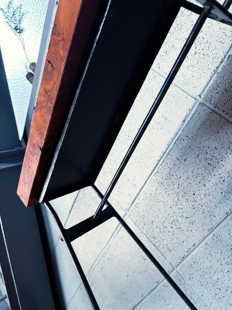 欅材サイドテーブル　コーヒーテーブル　ナイトテーブル　観葉植物置き台　花台