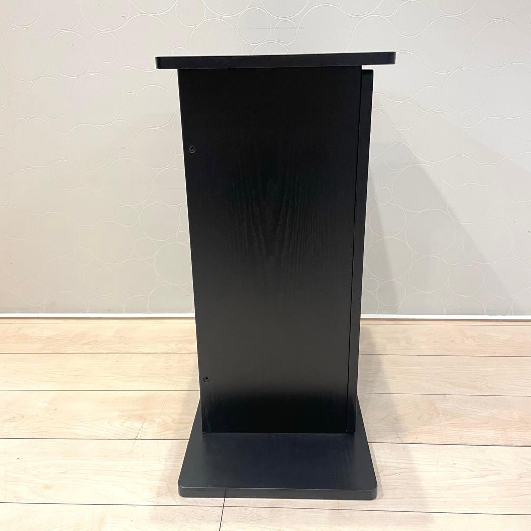 コトブキ 水槽台 キャビネット ブラック 木目 水槽用台 アクアリウム 収納付き