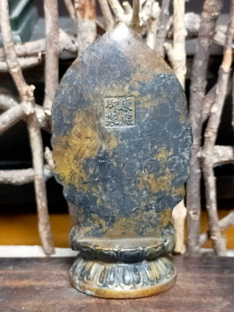 ♥銅製♥　仏像　観音様　観音像　仏壇　仏具　骨董　古玩