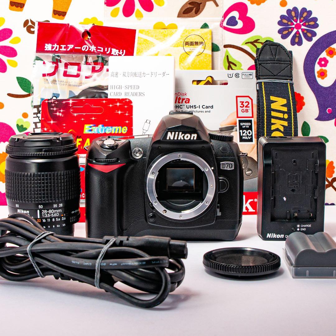 ❤️ニコンNikon D70❤️ iPhone転送❤️ ハイエントリーモデル ❤️