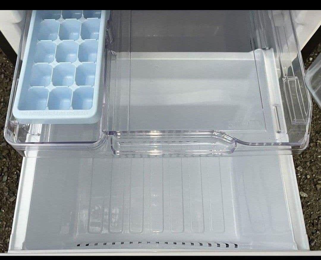 特価三菱冷凍冷蔵庫146L 3段ガラスシェルフLED照明自動霜取り機能付20年製