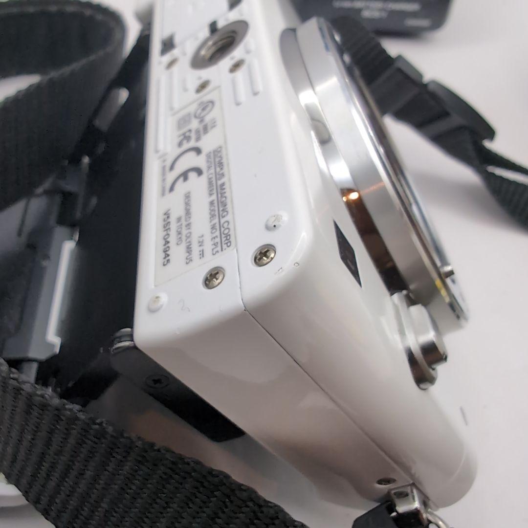 美品 OLYMPUS E-PL5 ミラーレスカメラ ホワイト