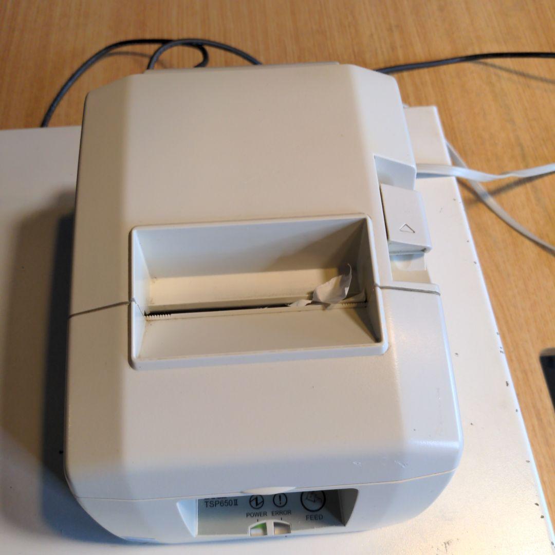 D1215　スター　レジ　セット　TSP650II　金庫　ドロアー　動作確認済み