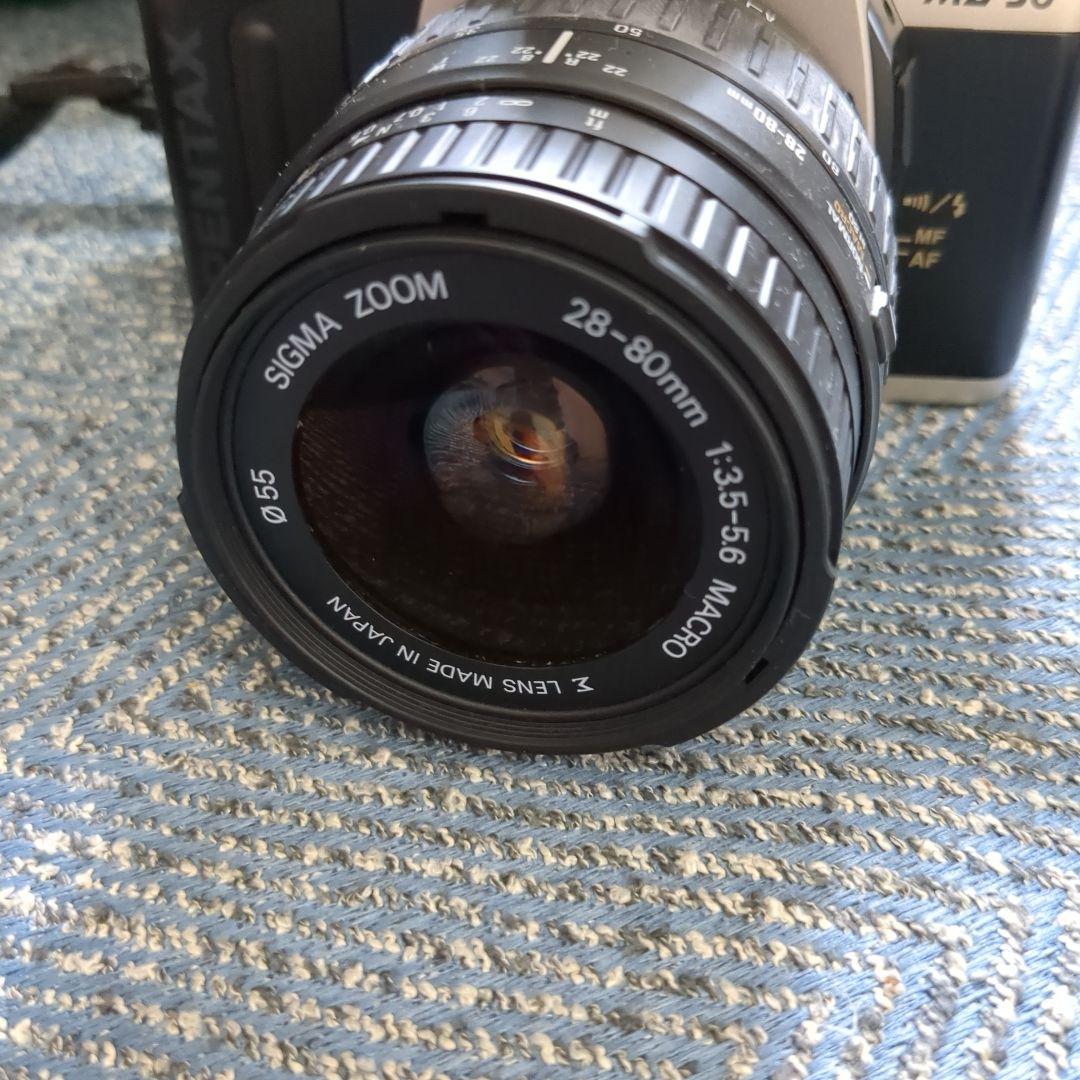 Pentax MZ-50 一眼レフカメラ SIGMAレンズ付き　専用バッグセット