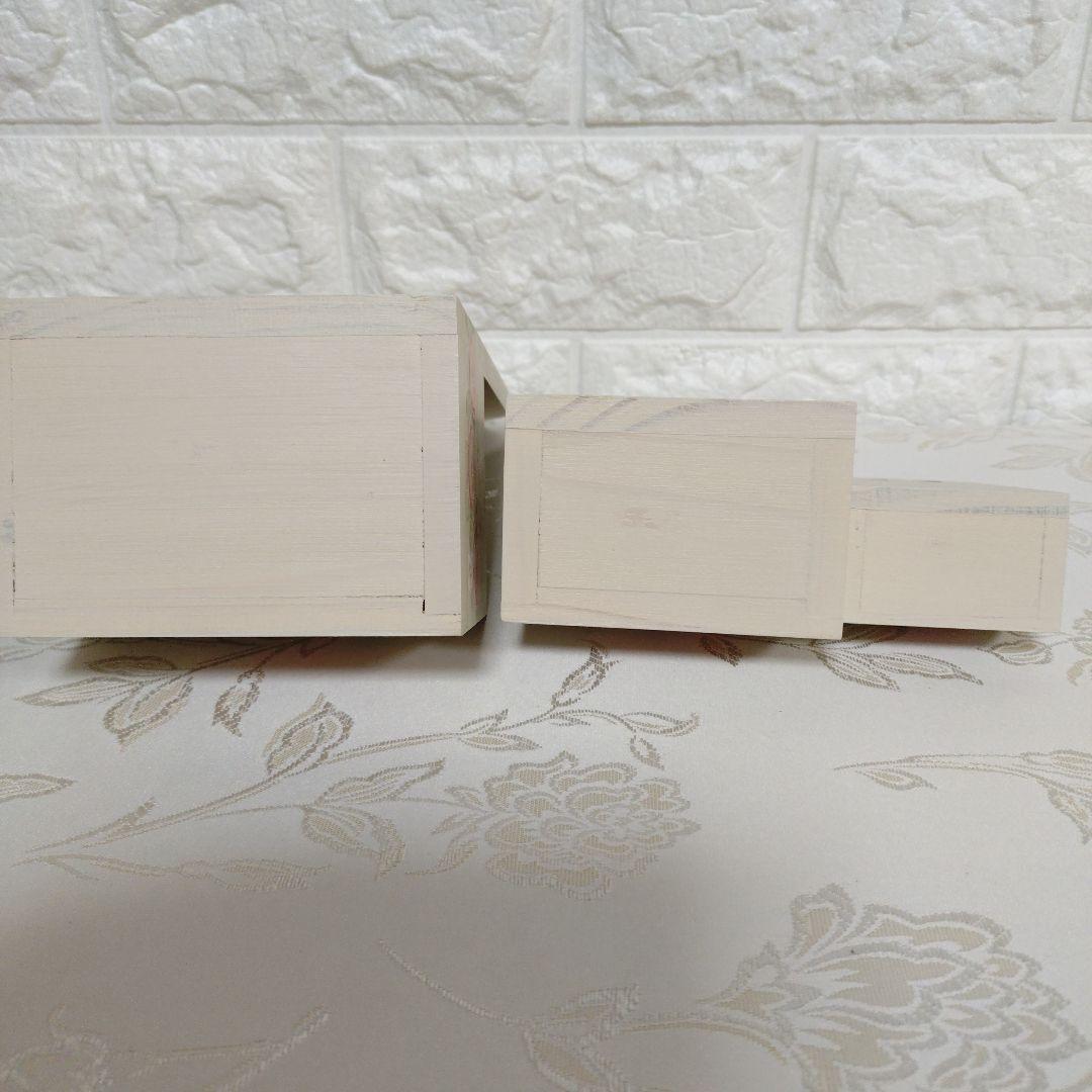 専用ですおまとめ3点 3個セット　入れ子　小物入れ他2点　　トールペイント作品
