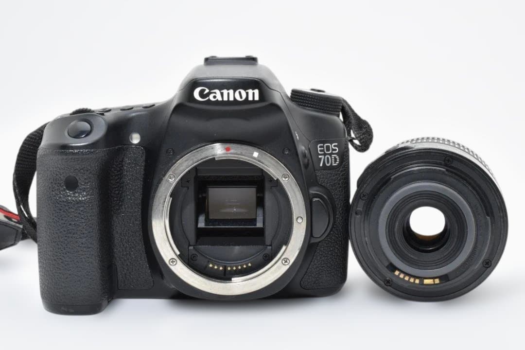 Canon EOS 70D デジタル一眼レフ 本体とレンズセット ジャンク