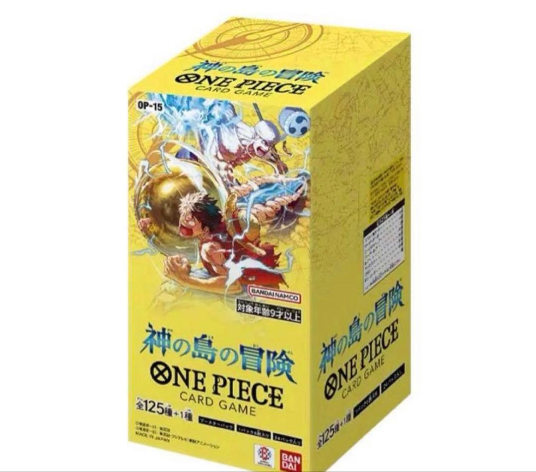 新弾　神の島の冒険 ONE PIECE ワンピースカードゲーム　1BOX