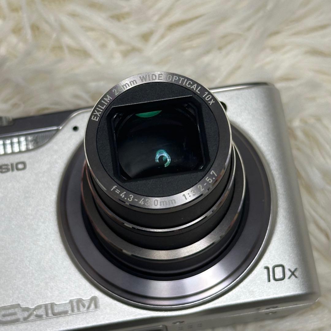 カシオ　CASIO EXILIM EX-H15 シルバー SD ケース付き
