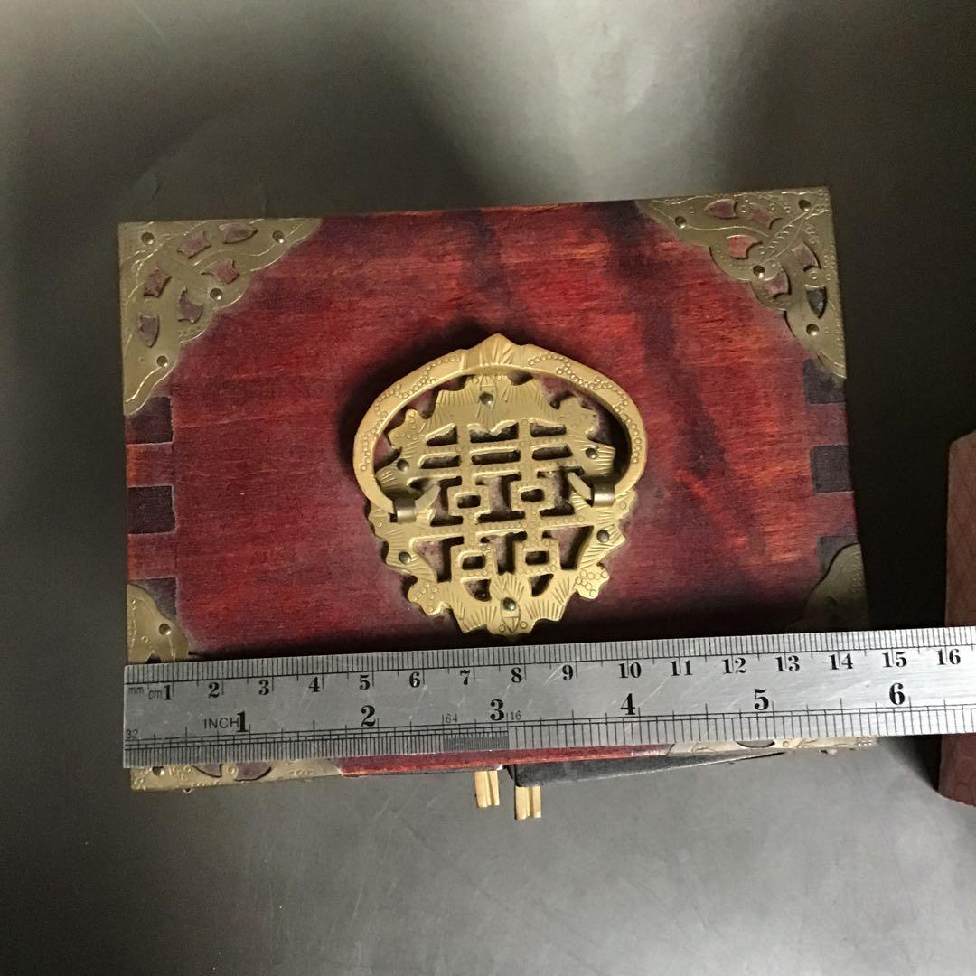 ヴィンテージ宝石箱　ジュエリーボックス　ミニ箪笥　中国骨董品