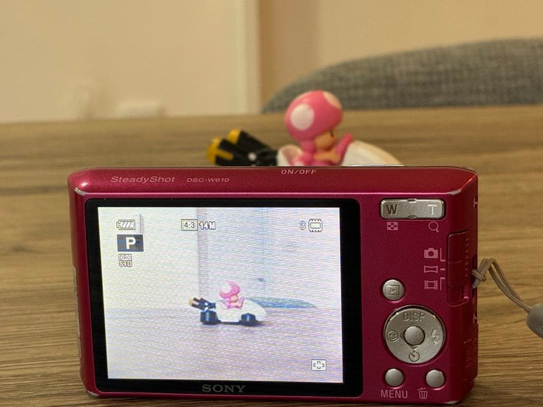 SONY Cyber-shot DSC-W610 ピンク14.1MP