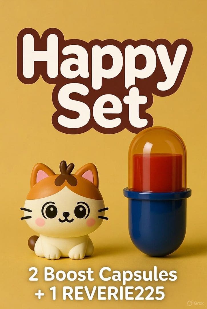 まげ猫ハッピーセット+アート紙