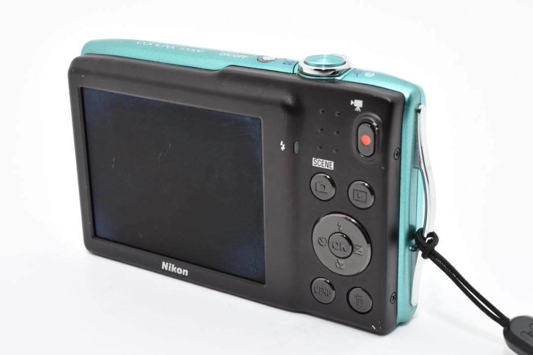 【美品】Nikon COOLPIX S3300 ミントブルー　動作確認済